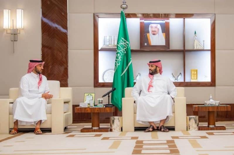 الأمير محمد بن سلمان ووزير الرياضة