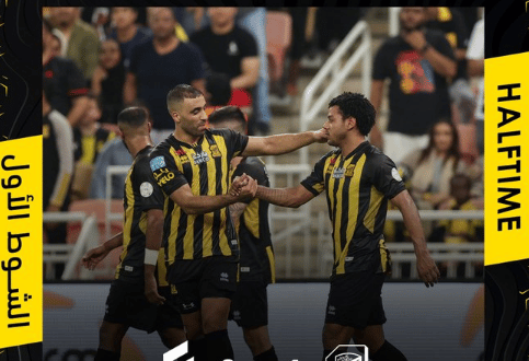 الاتحاد يتقدم بهدف في الشوط الأول