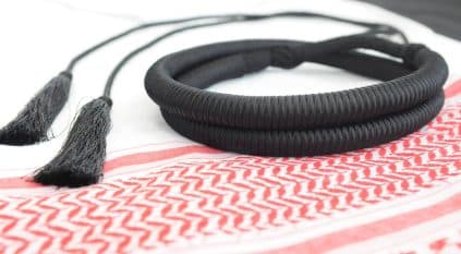 صناعة العقال من شعر الماعز حرفة يدوية تقليدية تتوارثها الأجيال