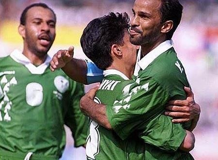 المنتخب السعودي بمونديال 1998