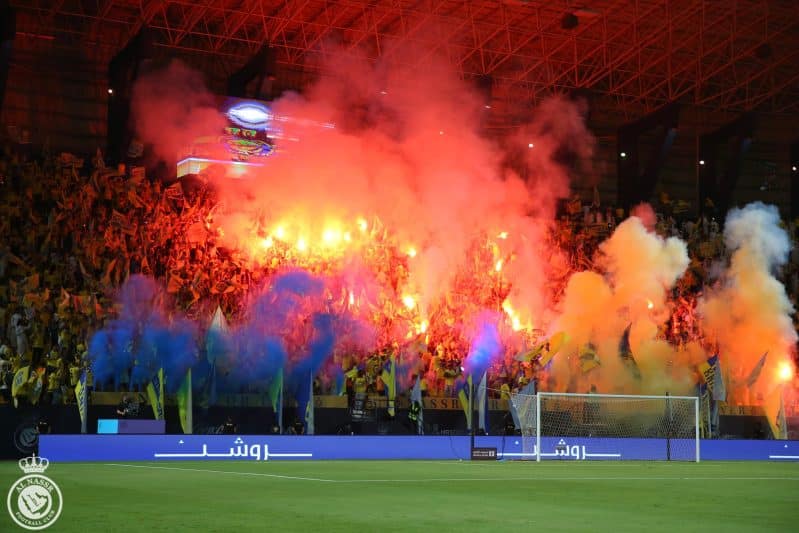 جماهير النصر في دوري روشن