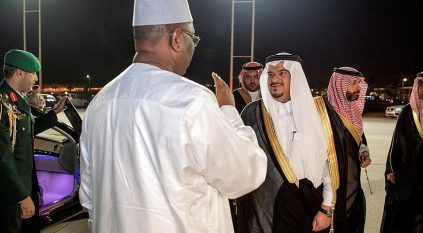 رئيس السنغال يغادر الرياض