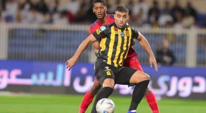 حمدالله يمنح الاتحاد التقدم بالشوط الأول