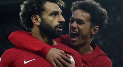 محمد صلاح يقود ليفربول لتجاوز السيتي