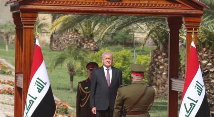 رئيس العراق الجديد يتسلم مهامه