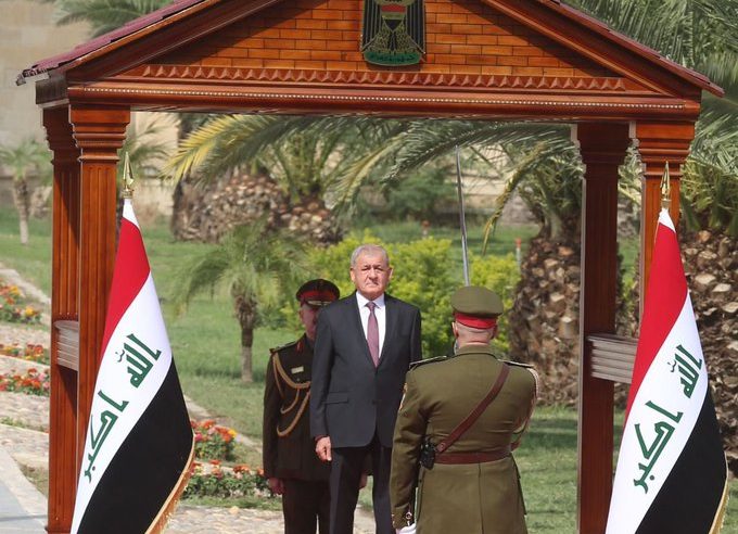 رئيس العراق الجديد يتسلم مهامه