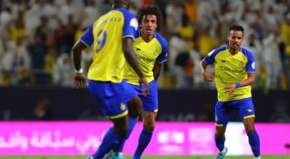 النصر الأكثر تسجيلًا للأهداف بالقدم اليسرى