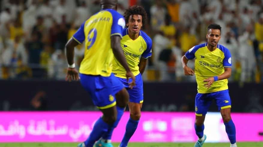 النصر الأكثر تسجيلًا للأهداف بالقدم اليسرى