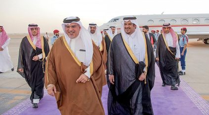 ولي العهد البحريني يصل الرياض