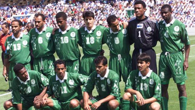 المنتخب السعودي مونديال 1998
