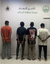 ضبط 4 أشخاص لتورطهم في حوادث سرقة في الرياض