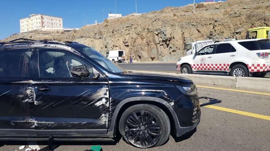7 إصابات في تصادم مروع على طريق الباحة الطائف