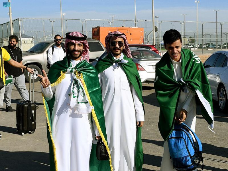 توافد كبير للجمهور السعودي عبر منفذ سلوى