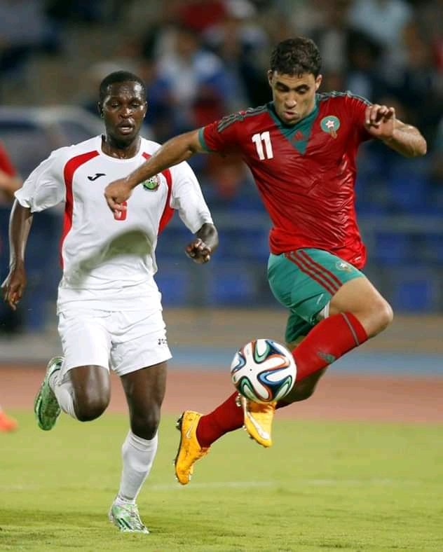 حمدالله مع منتخب المغرب