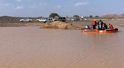 انتشال جثة طفل غرق بمستنقع في حائل