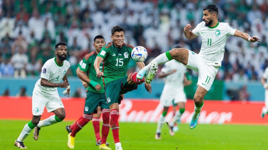 لا أهداف بين السعودية والمكسيك بالشوط الأول