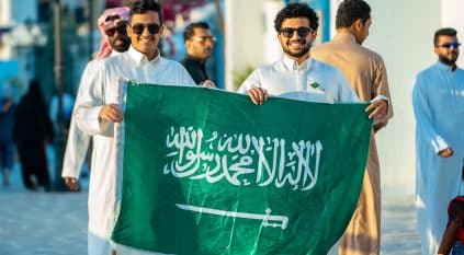 300 ألف يحتفلون بفوز المنتخب السعودي في موسم الرياض