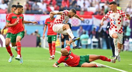 المغرب ترتضي بالتعادل أمام كرواتيا