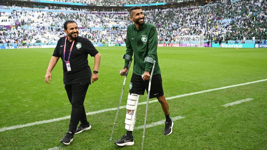 سلمان الفرج يُعاني من إصابة عظمة الساق