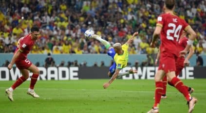 البرازيل تحصد أول 3 نقاط بمونديال 2022 بثنائية ريتشارليسون