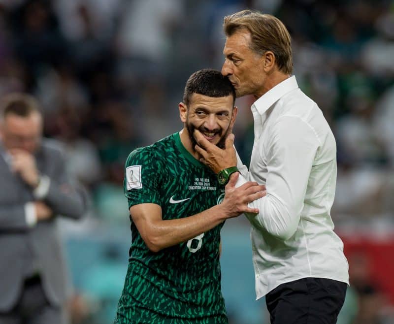 هيرفي رينارد وعبدالإله المالكي