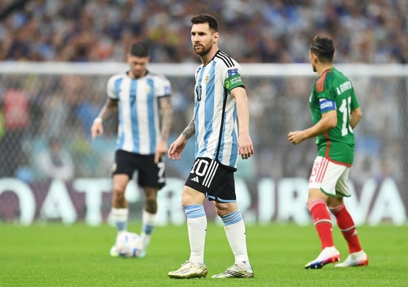 ميسي - الأرجنتين ضد المكسيك