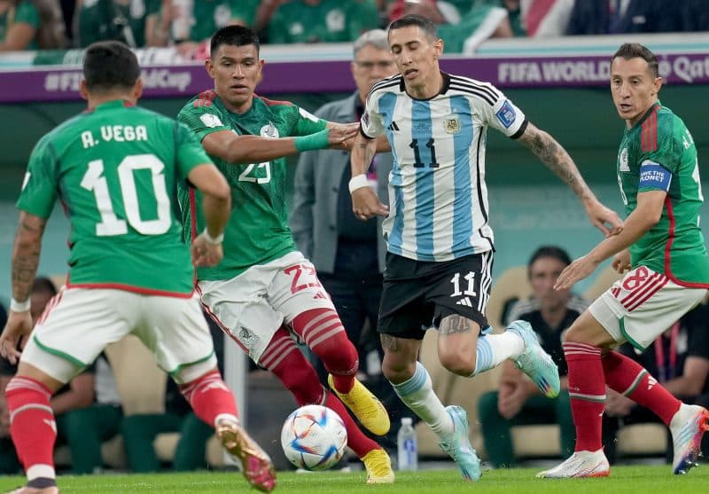 الأرجنتين والمكسيك - الأرجنتين ضد المكسيك