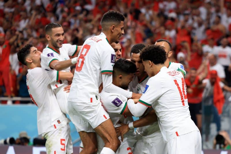 المغرب ضد بلجيكا