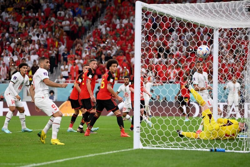 المغرب ضد بلجيكا