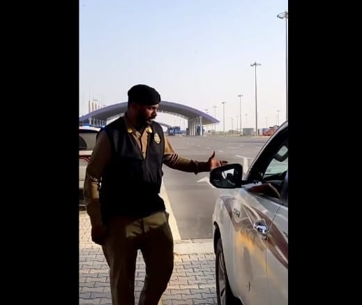 لقطات لجهود شرطة الشرقية في منفذ سلوى