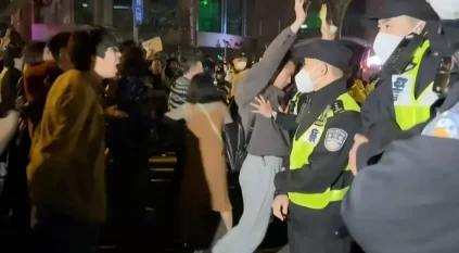 احتجاجات الغضب ضد قيود كورونا تشتعل في الصين