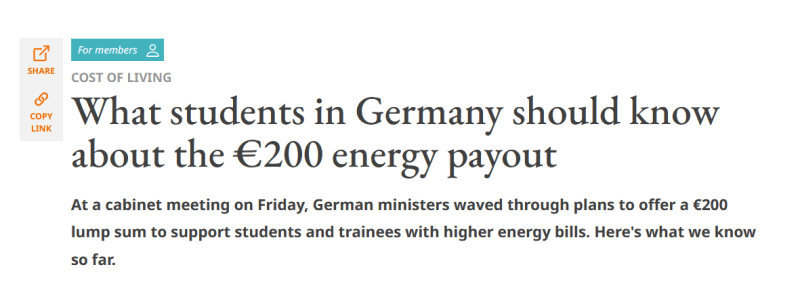 ألمانيا تدرس تقديم دعم للكهرباء للمبتعثين السعوديين