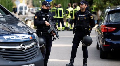 انفجار رسالة مفخخة بسفارة أوكرانيا في إسبانيا