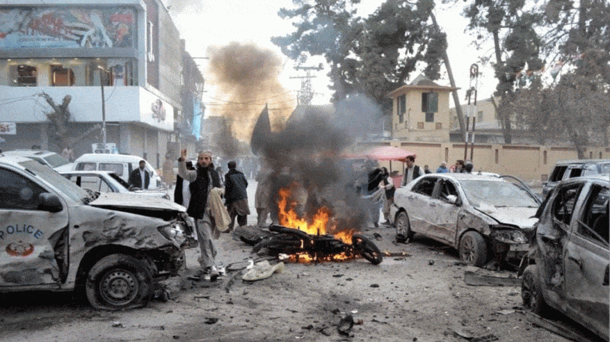 مقتل 3 في هجوم انتحاري بباكستان