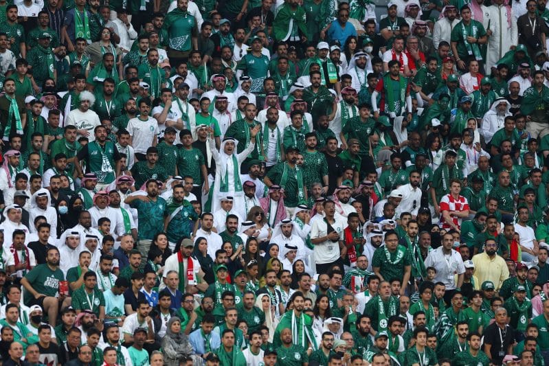 جماهير المنتخب السعودي في كأس العالم