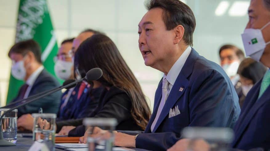 رئيس كوريا: زيارة ولي العهد معلمًا مهمًا في تطوير العلاقات الثنائية