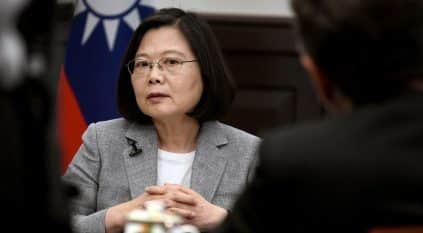 رئيسة تايوان تستقيل من قيادة الحزب الحاكم 