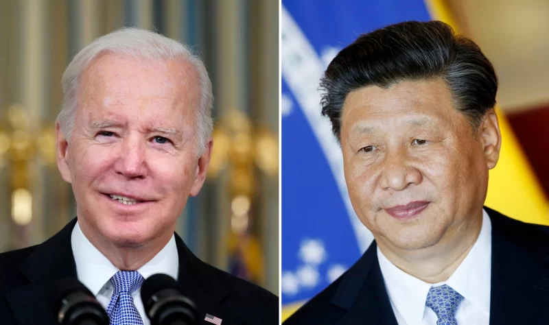 الرئيس الصيني والأمريكي