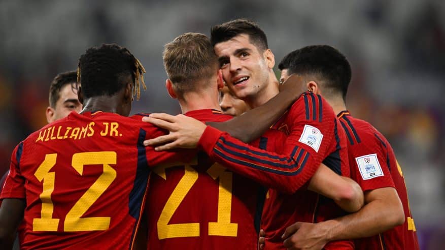 منتخب إسبانيا يضرب كوستاريكا بـ7 أهداف