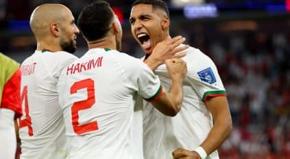 المغرب تتألق ضد المنتخبات الأوروبية بالمونديال