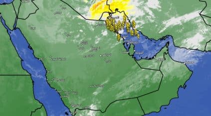 توقعات ببدء الحالة الممطرة التاسعة الخميس المقبل