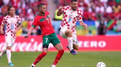 تشكيل مباراة المغرب وكرواتيا