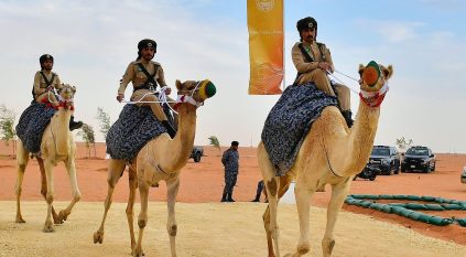 لقطات من داخل معرض الداخلية في مهرجان الملك عبدالعزيز للإبل