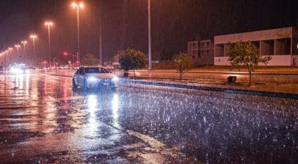 توقعات باستمرار الأمطار على الرياض والقصيم للغد