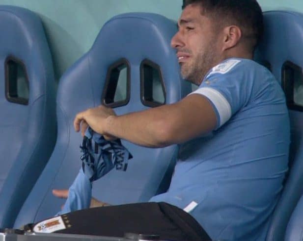 تعليق سواريز بعد خروج أوروجواي من كأس العالم