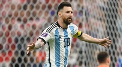 ميسي الهداف التاريخي لـ الأرجنتين في بطولات كأس العالم