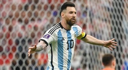 ميسي الهداف التاريخي لـ الأرجنتين في بطولات كأس العالم