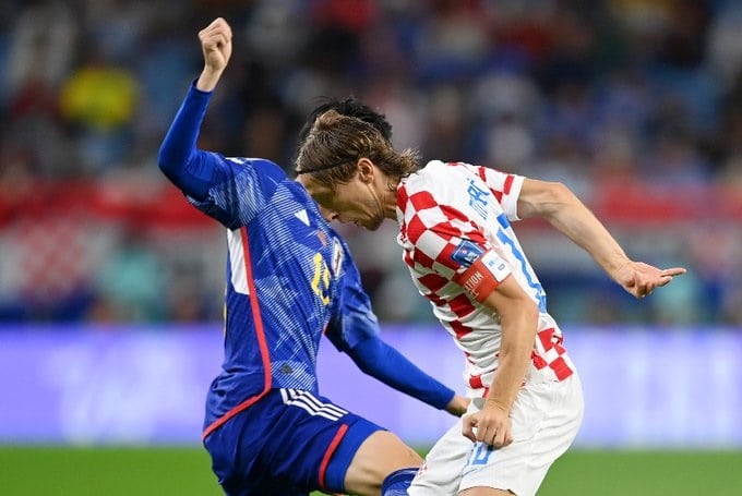 اليابان ضد كرواتيا - منتخب كرواتيا