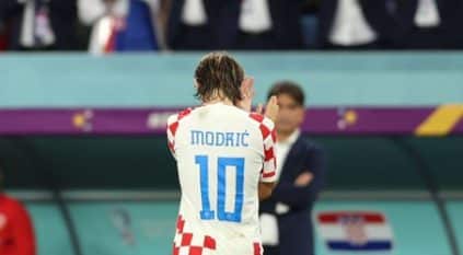 تعليق لوكا مودريتش بعد صعود كرواتيا لدور الـ8