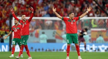 منتخب المغرب يُسطر تاريخًا جديدًا للعرب في المونديال